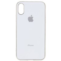 TPU чехол Matte LOGO для Apple iPhone XS Max (6.5'') Білий (4418)