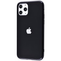 TPU чехол Matte LOGO для Apple iPhone 11 Pro (5.8'') Черный (4409)
