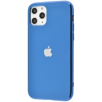 TPU чехол Matte LOGO для Apple iPhone 11 Pro (5.8'') Блакитний (4402)