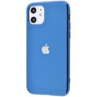 TPU чехол Matte LOGO для Apple iPhone 11 (6.1'') Блакитний (4400)