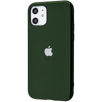 TPU чехол Matte LOGO для Apple iPhone 11 (6.1'') Зелёный (4401)