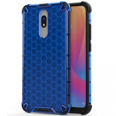 Ударопрочный чехол Honeycomb для Xiaomi Redmi 8 / 8a Синий (4425)