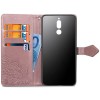 Кожаный чехол (книжка) Art Case с визитницей для Huawei Mate 10 Lite Рожевий (11850)