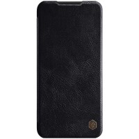 Кожаный чехол (книжка) Nillkin Qin Series для Xiaomi Redmi Note 8T Чорний (4446)