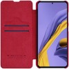 Кожаный чехол (книжка) Nillkin Qin Series для Samsung Galaxy A51 Червоний (21963)