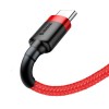 Дата кабель Baseus Cafule Type-C Cable 3A (0.5m) (CATKLF-A) Красный (29440)