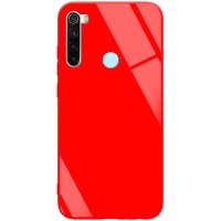 TPU+Glass чехол GLOSSY для Xiaomi Redmi Note 8 Червоний (12418)