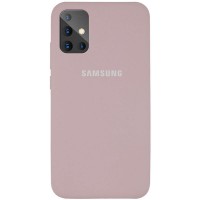 Чехол Silicone Cover Full Protective (AA) для Samsung Galaxy A51 Сірий (4475)