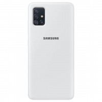 Чехол Silicone Cover Full Protective (AA) для Samsung Galaxy A71 Білий (23964)