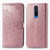 Кожаный чехол (книжка) Art Case с визитницей для Xiaomi Redmi K30 / Poco X2 Рожевий (4492)