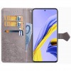 Кожаный чехол (книжка) Art Case с визитницей для Samsung Galaxy A51 Серый (13149)