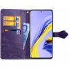 Кожаный чехол (книжка) Art Case с визитницей для Samsung Galaxy A51 Фіолетовий (13151)