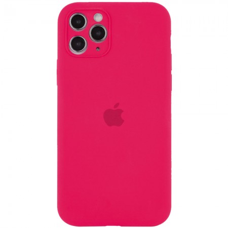 Чехол Silicone Case Full Camera Protective (AA) для Apple iPhone 11 Pro (5.8'') Червоний (4507)