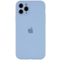 Чехол Silicone Case Full Camera Protective (AA) для Apple iPhone 11 Pro (5.8'') Блакитний (4501)