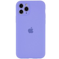 Чехол Silicone Case Full Camera Protective (AA) для Apple iPhone 11 Pro Max (6.5'') Бузковий (4524)