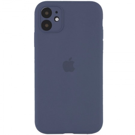 Чехол Silicone Case Full Camera Protective (AA) для Apple iPhone 11 Pro Max (6.5'') Серый (4528)