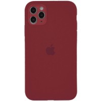 Чехол Silicone Case Full Camera Protective (AA) для Apple iPhone 11 Pro Max (6.5'') Червоний (21439)