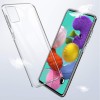 TPU чехол Epic Transparent 1,0mm для Samsung Galaxy A51 Білий (16699)