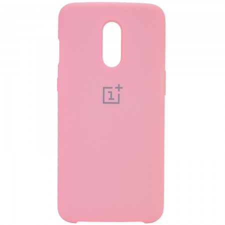 Чехол Silicone Cover (AA) для OnePlus 7 Розовый (12425)