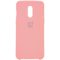 Чехол Silicone Cover (AA) для OnePlus 7 Розовый (12426)