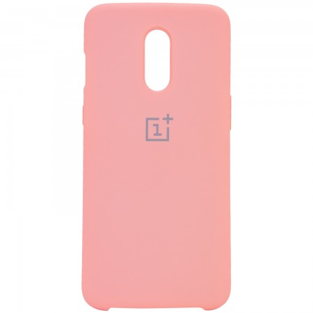 Чехол Silicone Cover (AA) для OnePlus 7 Рожевий (12426)