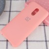 Чехол Silicone Cover (AA) для OnePlus 7 Рожевий (12426)