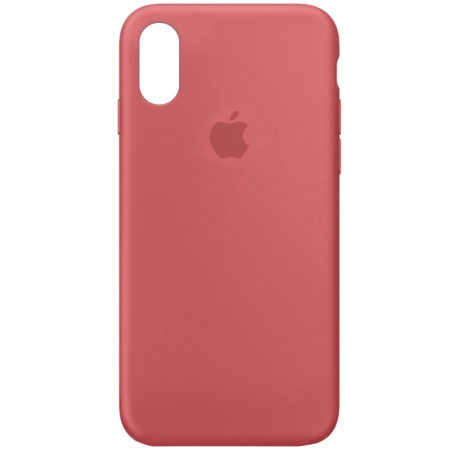 Чехол Silicone Case Full Protective (AA) для Apple iPhone XR (6.1'') Красный (4587)