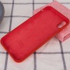 Чехол Silicone Case Full Protective (AA) для Apple iPhone XR (6.1'') Красный (4588)