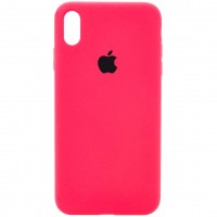 Чехол Silicone Case Full Protective (AA) для Apple iPhone XR (6.1'') Рожевий (4563)