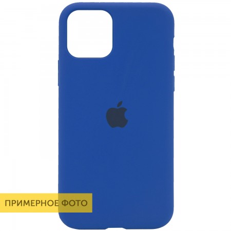 Чехол Silicone Case Full Protective (AA) для Apple iPhone XR (6.1'') Синий (4584)