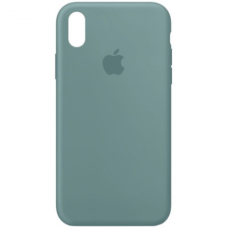 Чехол Silicone Case Full Protective (AA) для Apple iPhone XR (6.1'') Зелёный (4598)