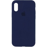 Чехол Silicone Case Full Protective (AA) для Apple iPhone XR (6.1'') Синій (23499)