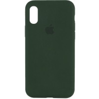 Чехол Silicone Case Full Protective (AA) для Apple iPhone XR (6.1'') Зелений (22550)