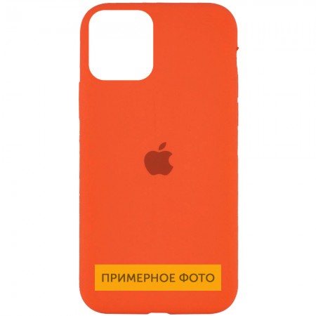 Чехол Silicone Case Full Protective (AA) для Apple iPhone XR (6.1'') Оранжевый (4604)