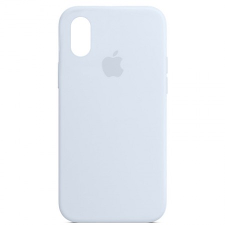 Чехол Silicone Case Full Protective (AA) для Apple iPhone XR (6.1'') Голубой (23971)
