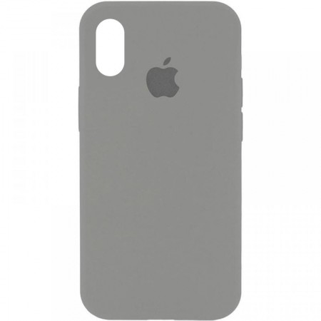 Чохол Silicone Case Full Protective (AA) для Apple iPhone XR (6.1'') Сірий (32218)