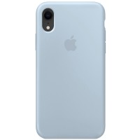 Чехол Silicone Case Full Protective (AA) для Apple iPhone XR (6.1'') Блакитний (4570)