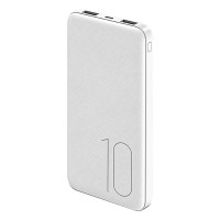 Портативное зарядное устройство Usams PB7 US-CD63 Dual USB 10000mAh Білий (27471)