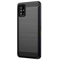 TPU чехол Slim Series для Samsung Galaxy A51 Чорний (4635)