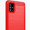 TPU чехол Slim Series для Samsung Galaxy A51 Красный (4633)