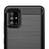TPU чехол Slim Series для Samsung Galaxy A71 Чорний (12433)