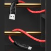 Дата кабель Usams US-SJ398 U41 Type-C Braided Data and Charging Cable 3m Червоний (27481)