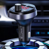 АЗУ USAMS US-CC062 C11 Wireless Car FM Transmitter Чорний (13730)