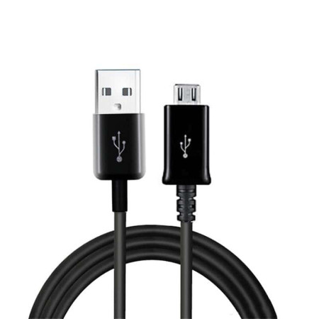 Дата кабель Galaxy (Good) microUSB (без уп.) Чорний (13998)