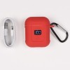 Bluetooth наушники HOCO S11 + красный силиконовый футляр Белый (20527)