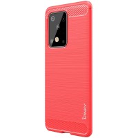 TPU чехол iPaky Slim Series для Samsung Galaxy S20 Ultra Красный (12435)
