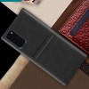 Кожаная накладка G-Case Cardcool Series для Samsung Galaxy S20 Чорний (4695)