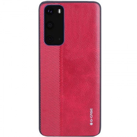 Чехол-накладка G-Case Earl Series для Samsung Galaxy S20 Червоний (12442)