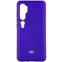 Чехол Silicone Cover Full Protective (A) для Xiaomi Mi Note 10 / Note 10 Pro / MI CC9 Pro Фіолетовий (4726)