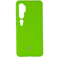 Чехол Silicone Cover Full Protective (A) для Xiaomi Mi Note 10 / Note 10 Pro / MI CC9 Pro Зелений (4725)